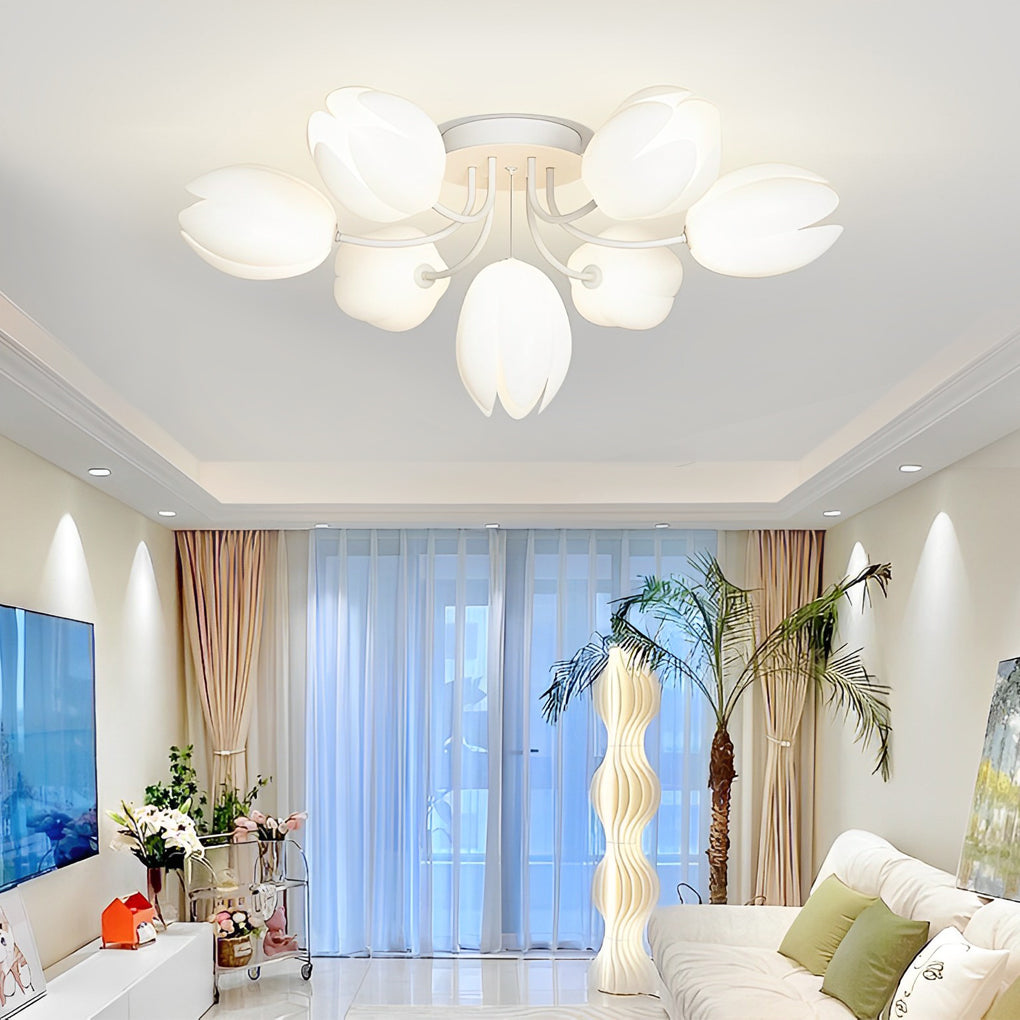 Tulips Flowers Chandelier Ha084567