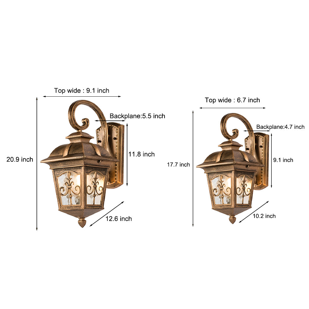 Retro European Style Outdoor Wall Light Li002568