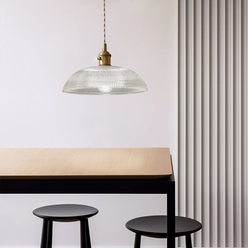 Modern Bowl Glass Pendant Light