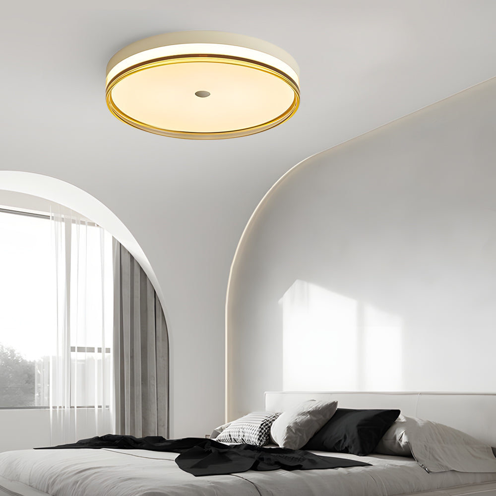 Modern Round Acrylic Led Flush Mount Ceiling Light