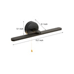 15 74 Modern Led Linear Vanity Lights With Pull Rope Switch Bathroom Lighting In Black Bronze