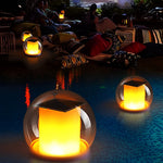 Round Ball Solar Floating Pool Light Ha085240