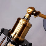 Adjustable Retro Iron E27 Waterproof Industrial Wall Sconce