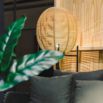 Rustic Boho Rattan And Metal Frame Accent Floor Lamp
