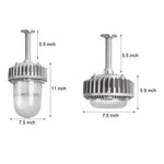 Industrial Led Explosion Proof Light Pendant Light For Hazardous Areas 50W 100W
