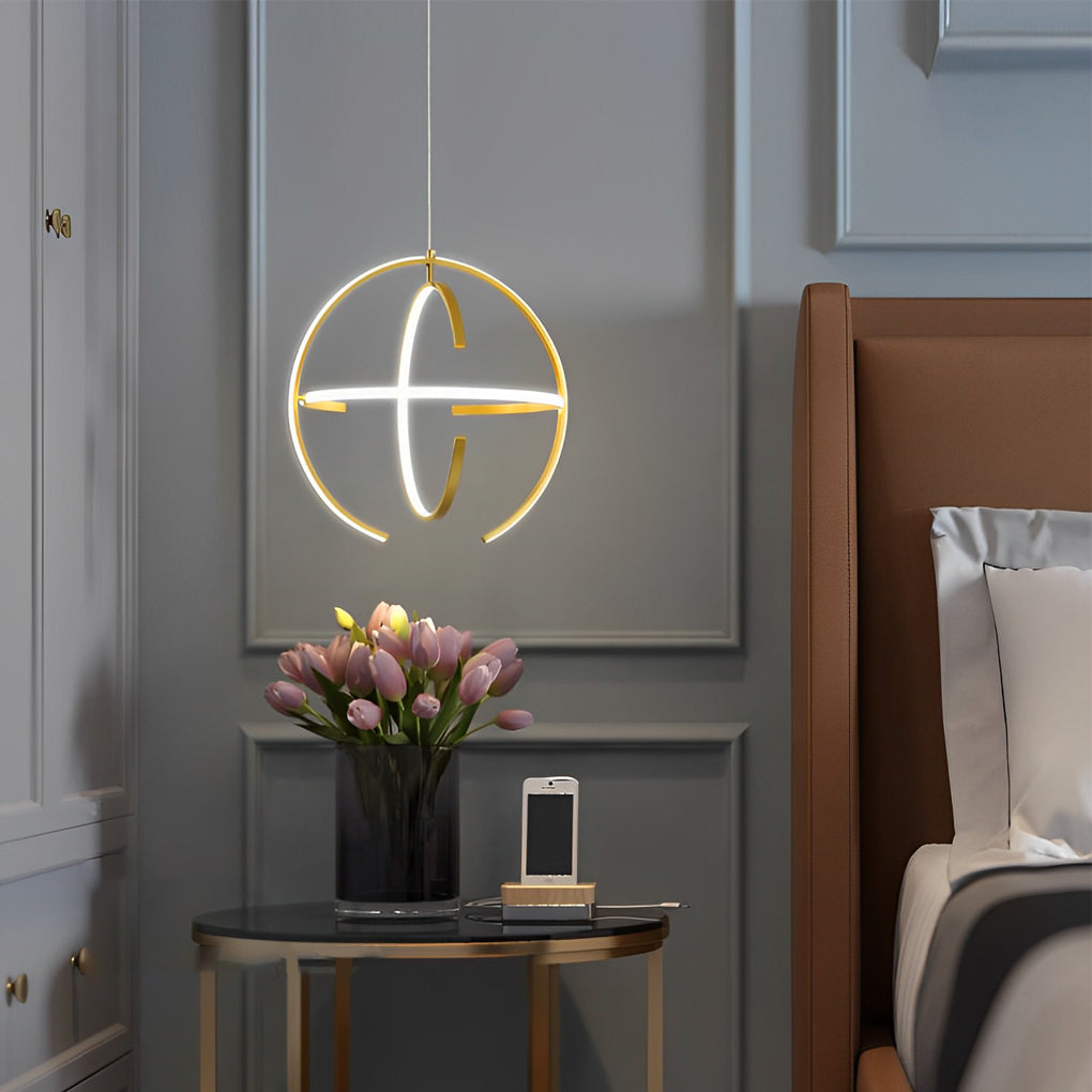 Adjustable Ring Kitchen Pendant Lighting Li002129