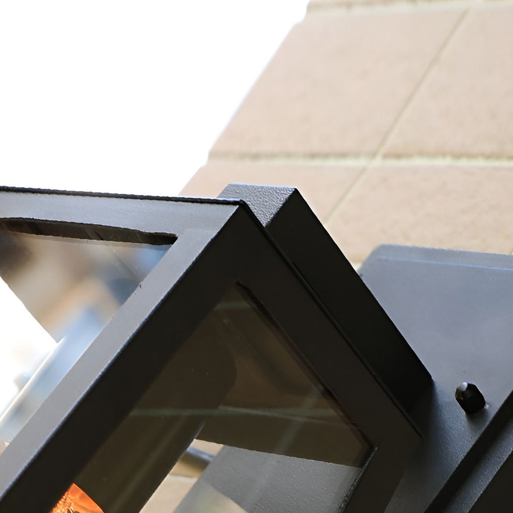 Trapezoidal Waterproof Led Vintage Outdoor Wall Light Wall Sconce Lighting