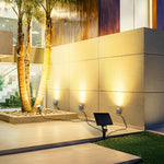 Eggshell Rgb Solar Outdoor Spotlight Ha085453