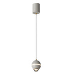 Small Metal Ball 3 Step Dimming Led Modern Pendant Lights With Spotlights