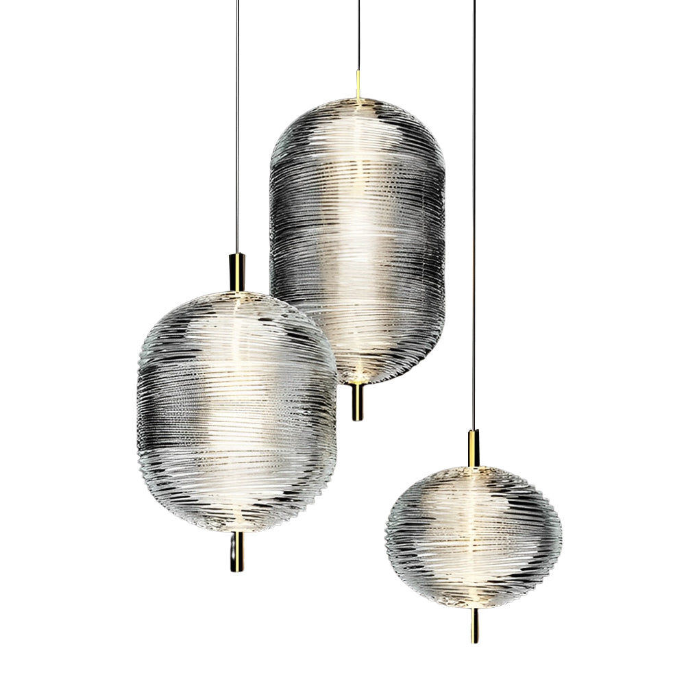 Personality Glass Shade Pendant Lights Ha098861