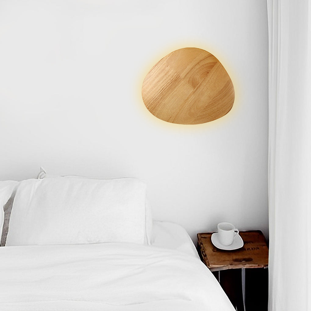 Creative Led Wood Nordic Bedside Wall Lamp Wall Sconce Ha080284