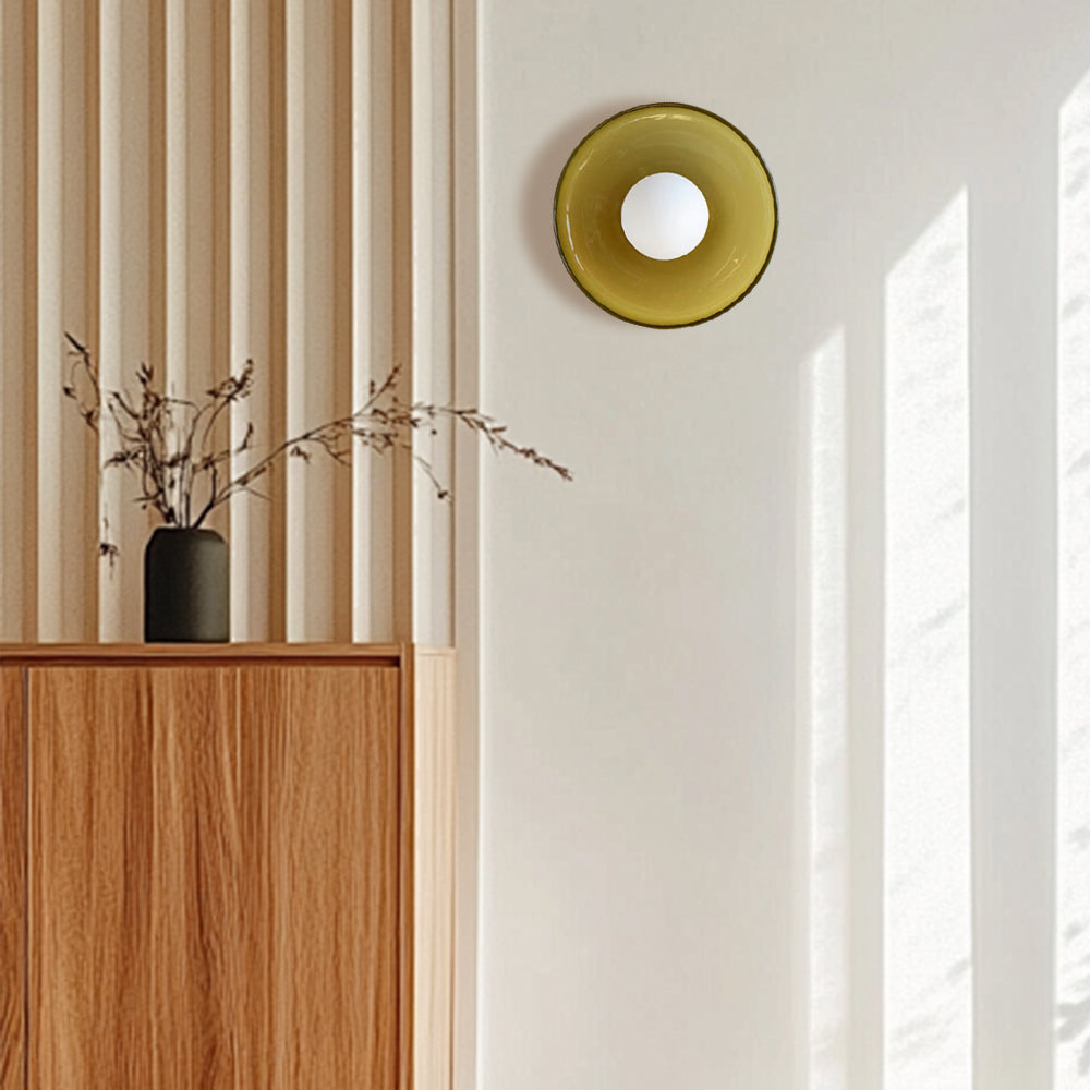 Modern Round Flush Mount Ceiling Light