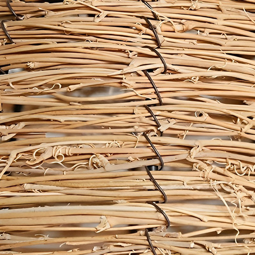 Hand Weaving Rattan Wall Light Fixture Ha088253
