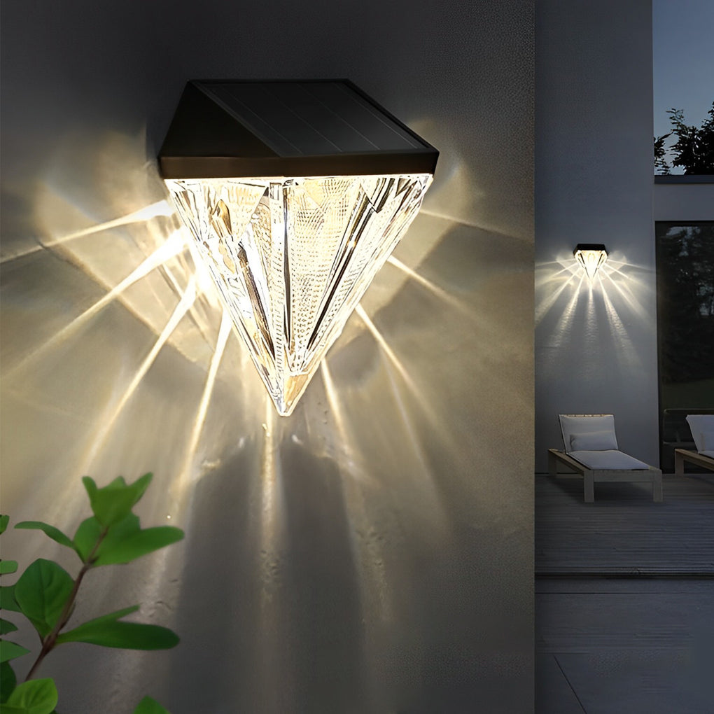 2Pcs Solar Wall Lamp Li002432