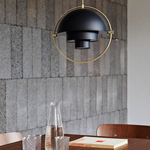 Creative Metal Ring Multi Layer Pendant Light