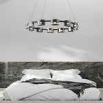 Circle Led Nordic Chandelier Ha084946