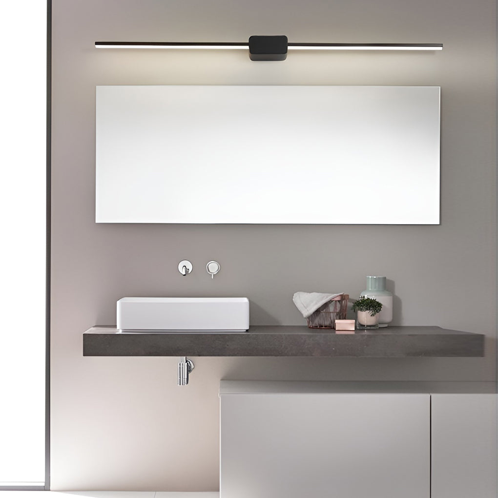 Modern Led Linear Bathroom Vanity Light Box Frame