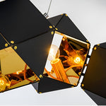6 Heads Geometric Creative Polygonal Postmodern Pendant Light