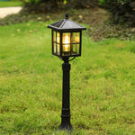 Square Waterproof Solar Outdoor Lawn Lamp Ha084255