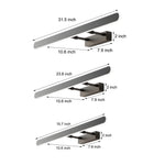 Minimalist Matte Black Led Bathroom Vanity Light Bar