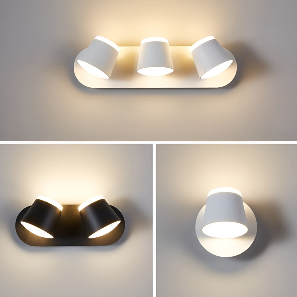 Adjustable Led Up And Down Light Modern Wall Sconces