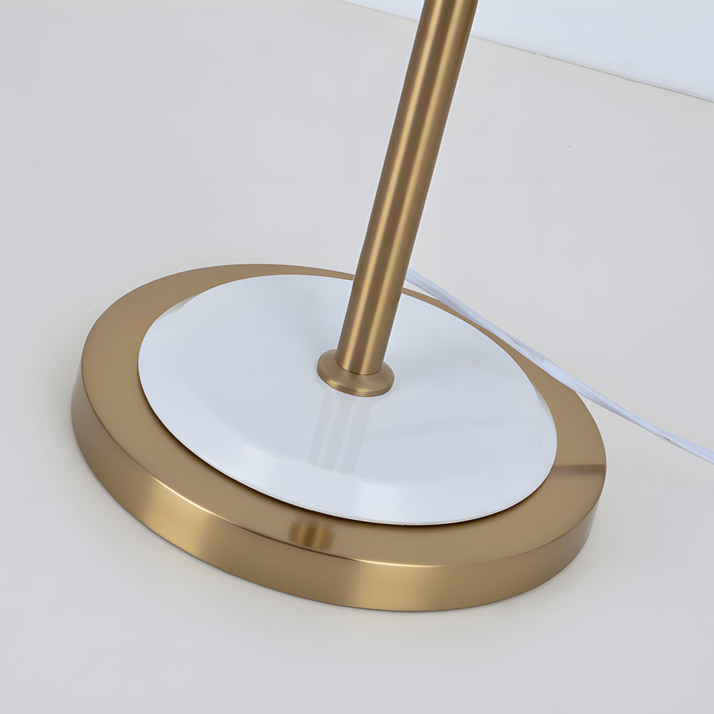 62 In Metal 1 Bulb Rotatable Reading Floor Lamp