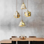 Retro Terrazzo Concrete Nordic Pendant Light Ha080859
