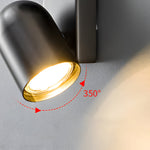 Simple Iron Cylinder Adjustable Up And Down Lighting Modern Wall Lamp