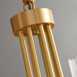 6 8 Light Candlelight Wagon Wheel Chandelier With Glass Shades