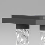 Bubbles Lamppost Solar Post Light Ha091733
