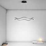 Circular Wavy Modern Ceiling Lamp Li002339