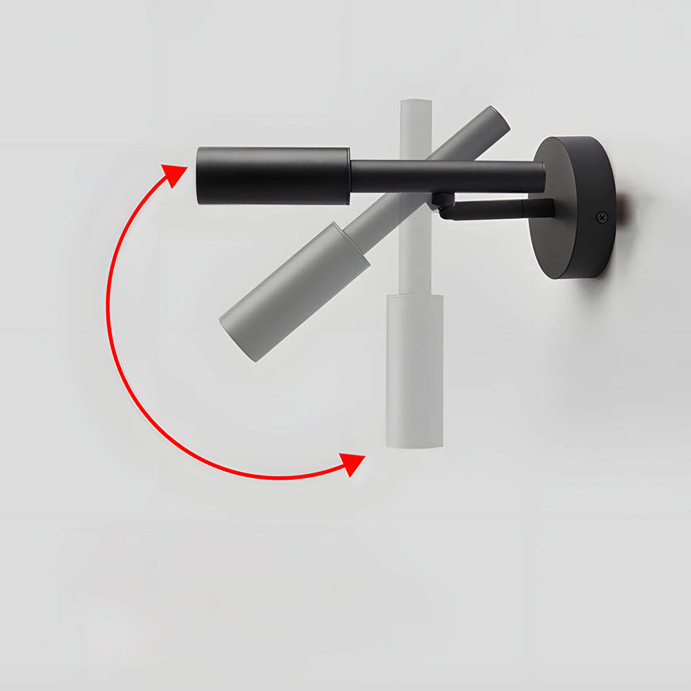 1 Light Cob Adjustable Tubino Wall Light 3 Step Dimming
