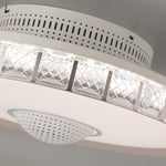 19 69 Bladeless Led Indoor Smart Ceiling Fan With Light And Remote Control