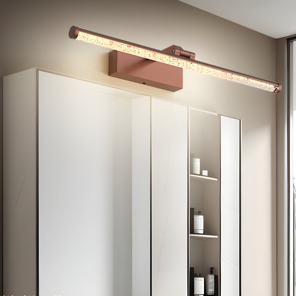 Rotatable Seeded Acrylic Led Bathroom Vanity Light