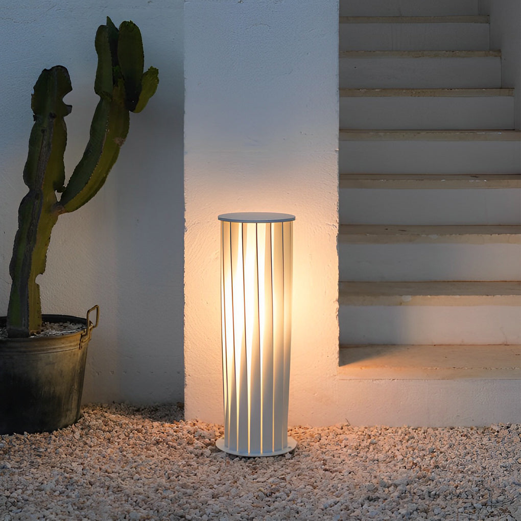 Twisted Solar Lawn Light Ha082407