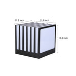 Square Outdoor Column Deck Fence Post Light Waterproof For Garden