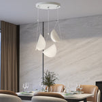 1 3 6 Light Minimalist Line White Glider Pendant Light