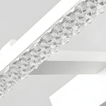 Adjustable Led Bathroom Vanity Light Crystal Acrylic Dimmable