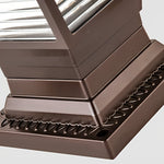 Retro Modern Solar Fence Post Light Ha092357