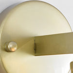 Round Crystal Glass Postmodern Wall Lamp Li002139