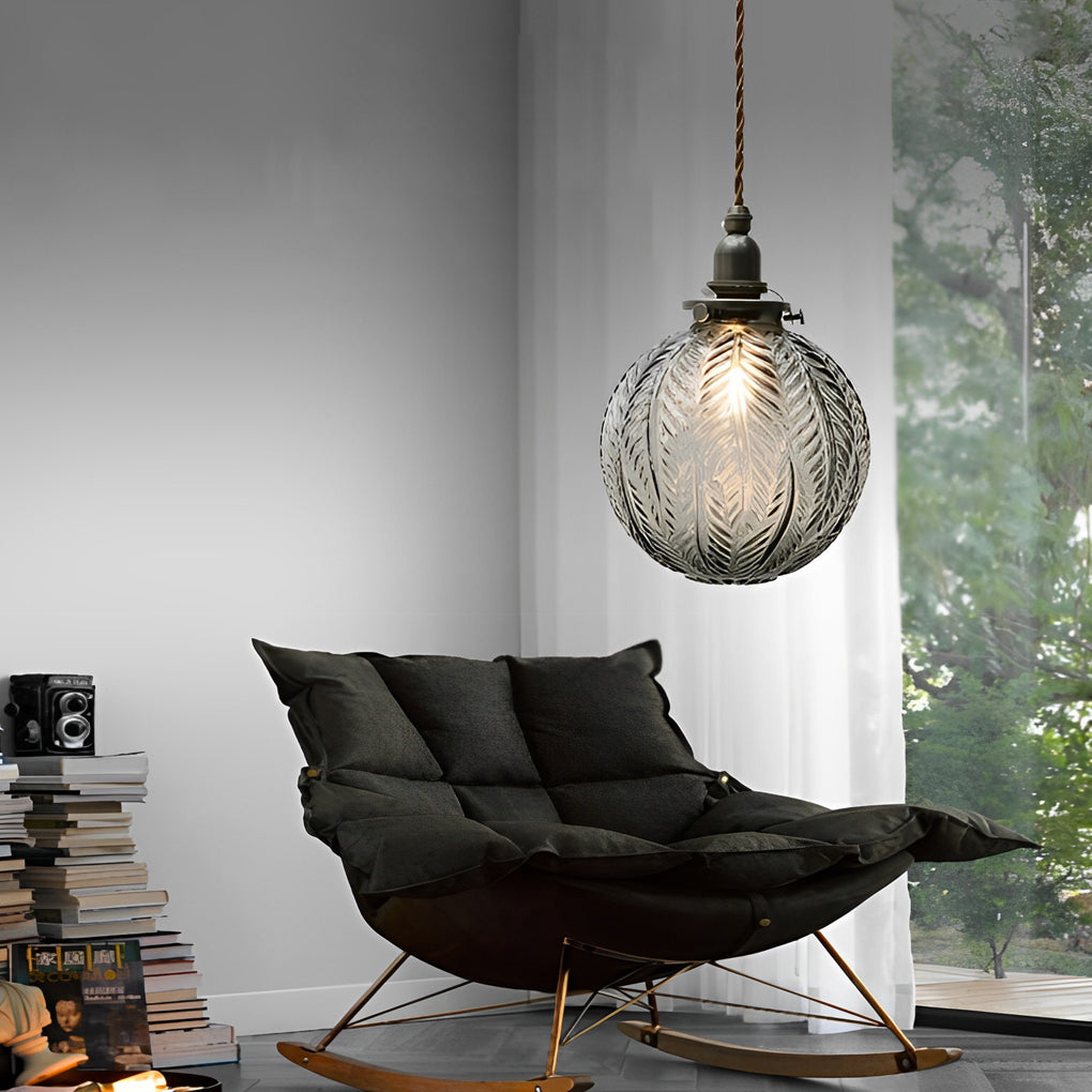 Glass Ball Led Modern Pendant Lights Li002201