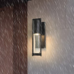 Waterproof Glass Modern Outdoor Wall Sconce