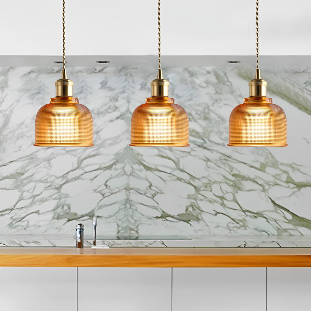Glass Bowl Shape Pendant Lights Ha079278