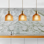 Glass Bowl Shape Pendant Lights Ha079278