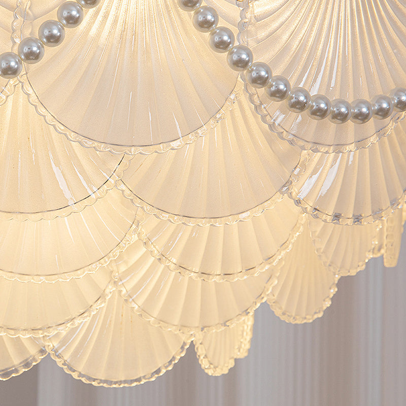 Round Seashells French Style Chandelier Li002590