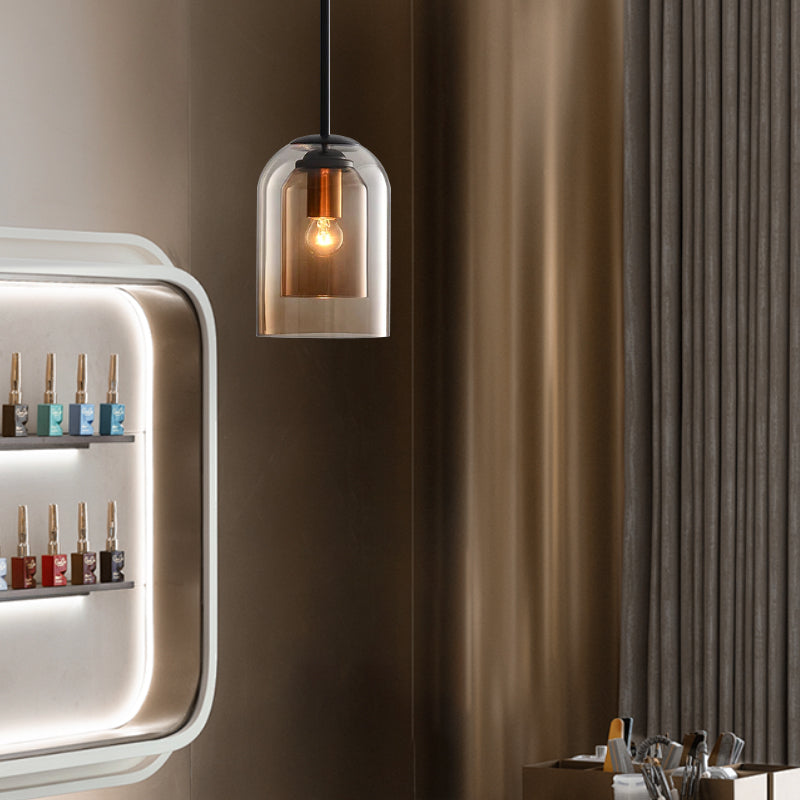 Double Glass Pendant Lamp