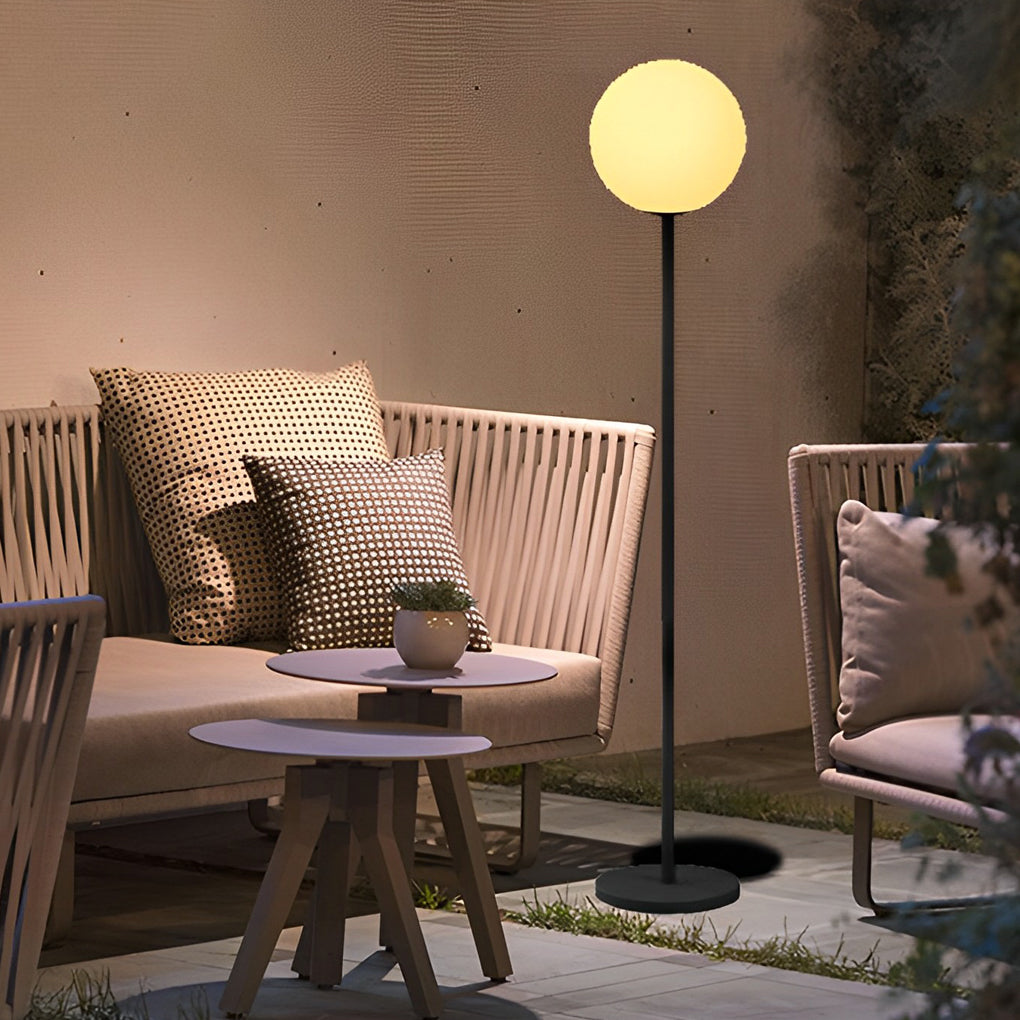 App Control Rgb 16 Color Led Globe Floor Lamp