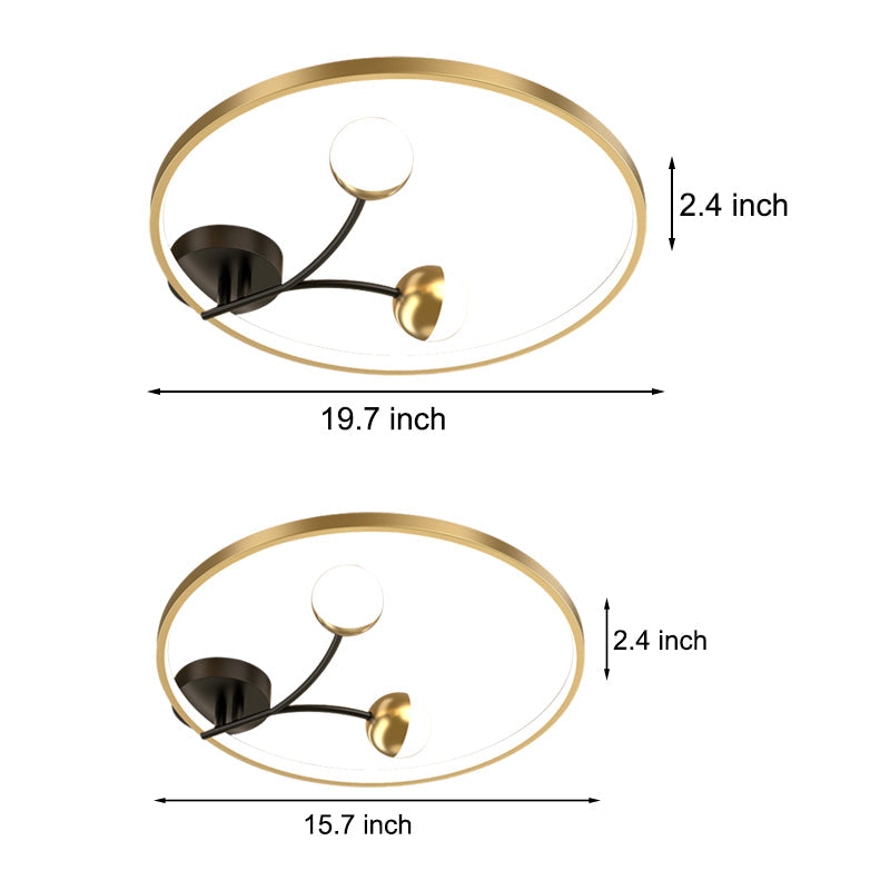 Round Led Modern Ceiling Light Ha098314