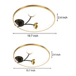 Round Led Modern Ceiling Light Ha098314