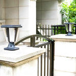 Motion Sensor Light Control Modern Solar Post Caps Lights Li002142